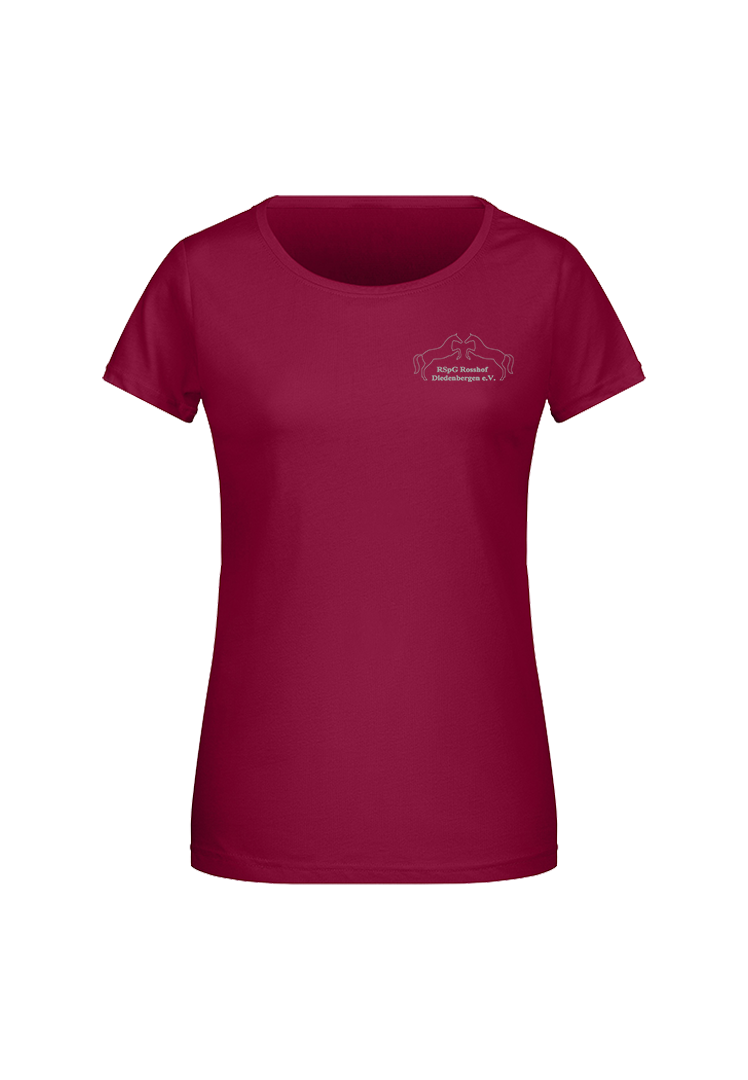 T-Shirt Damen  - wine