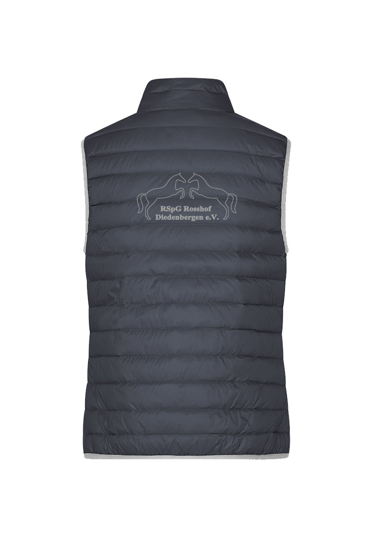 Steppweste Damen  - graphite