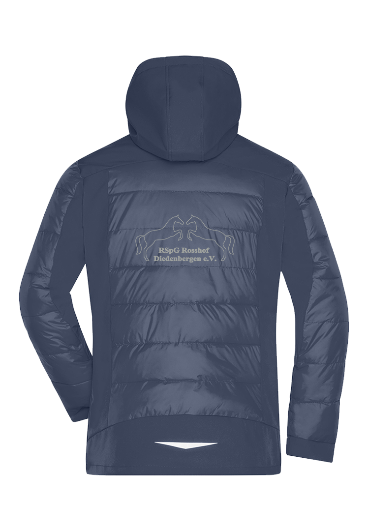 Thermojacke Hybrid Herren  - navy