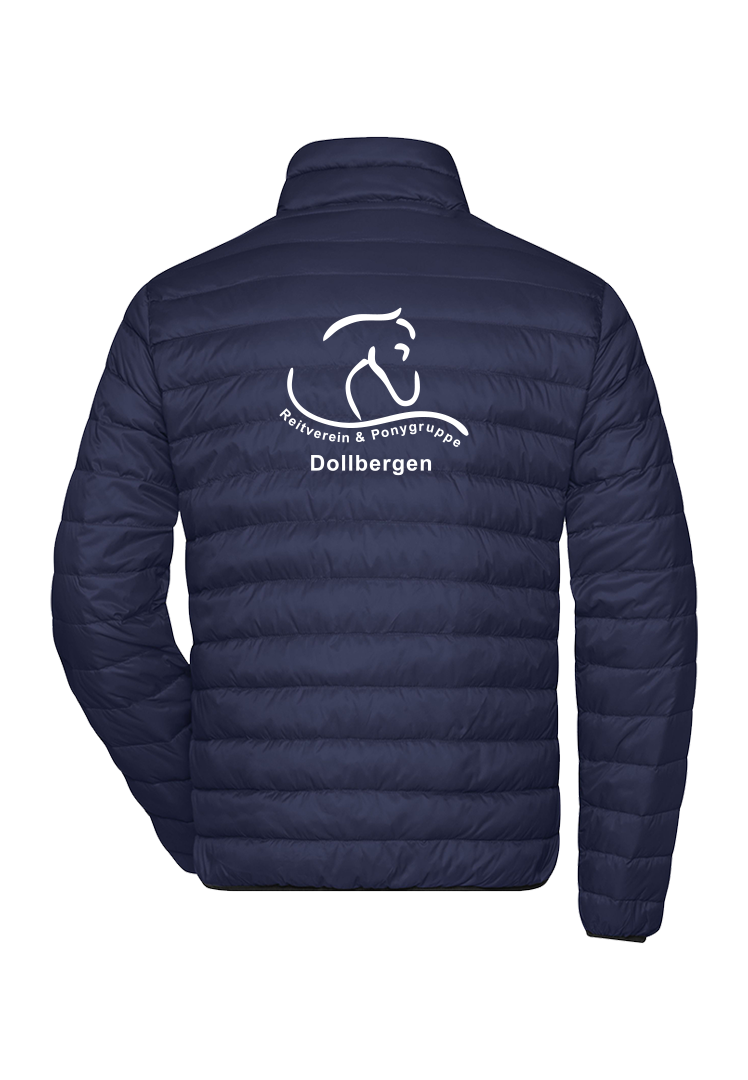 Steppjacke Herren - navy