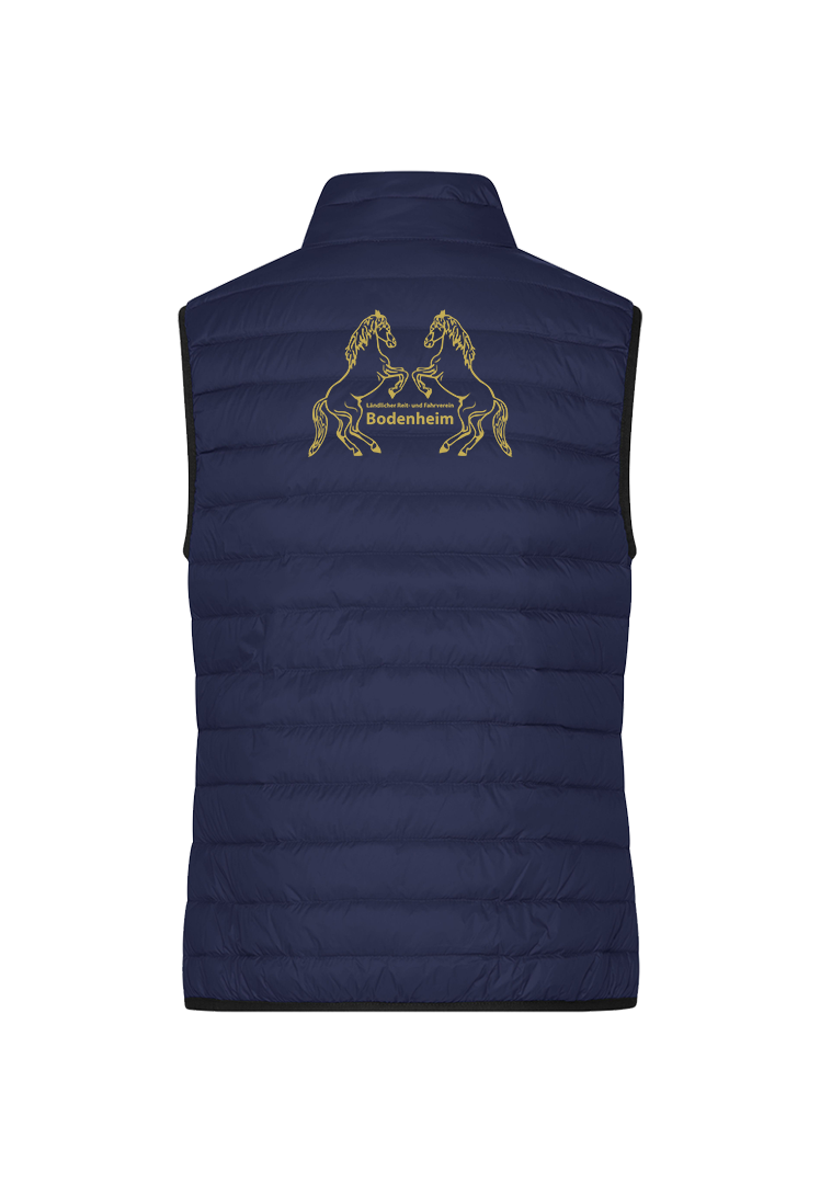 Steppweste Damen - navy