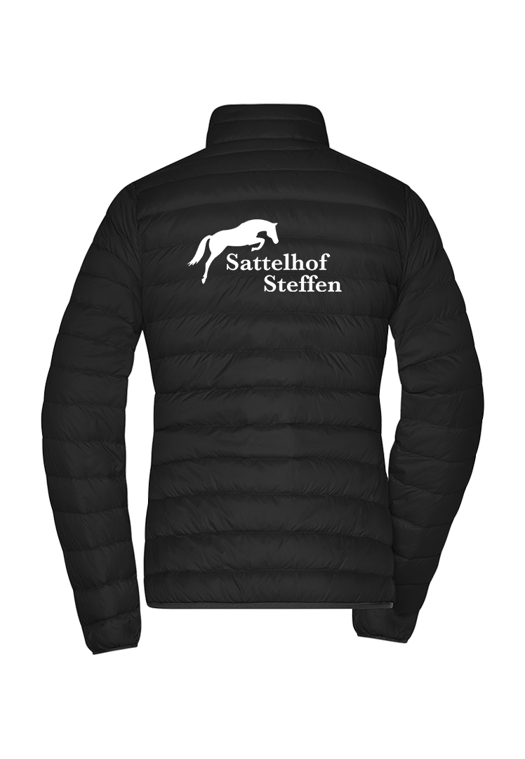 Steppjacke Damen - schwarz