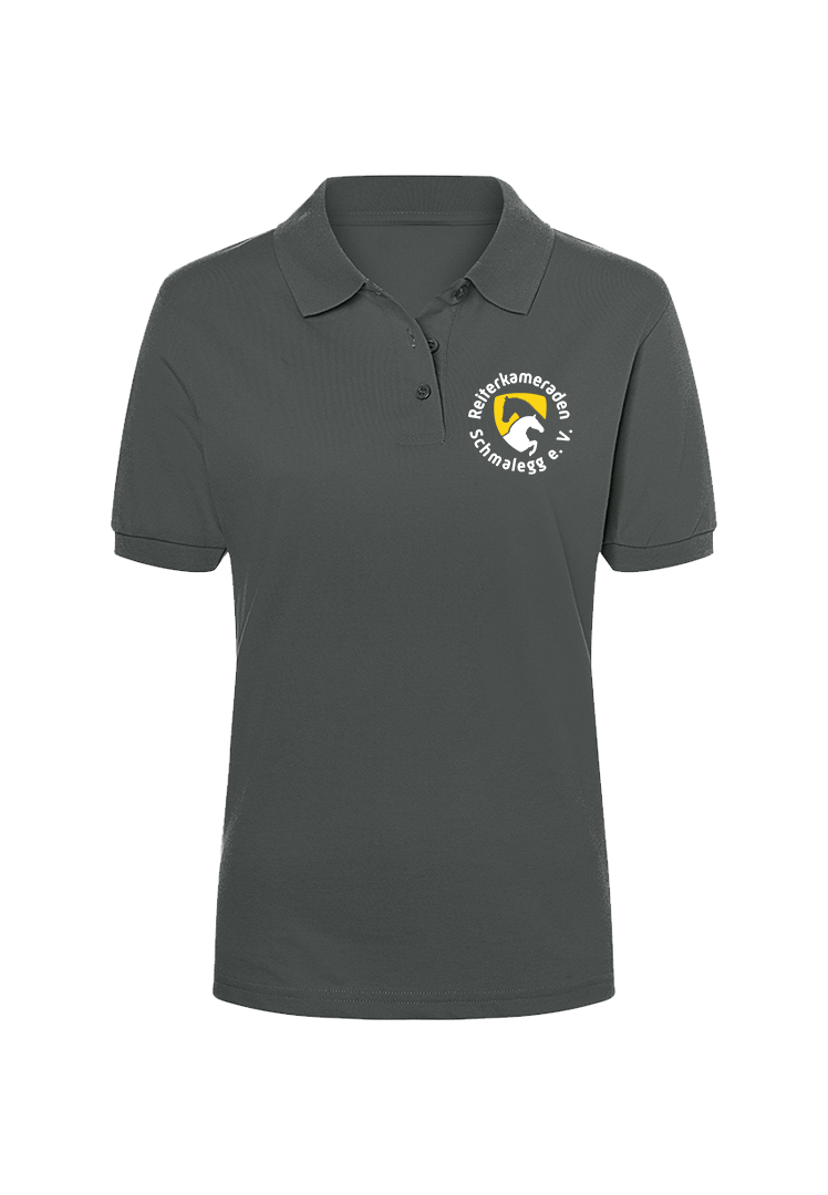 Poloshirt Damen - graphite