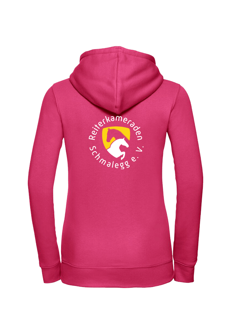Zip-Hoodie Damen - pink