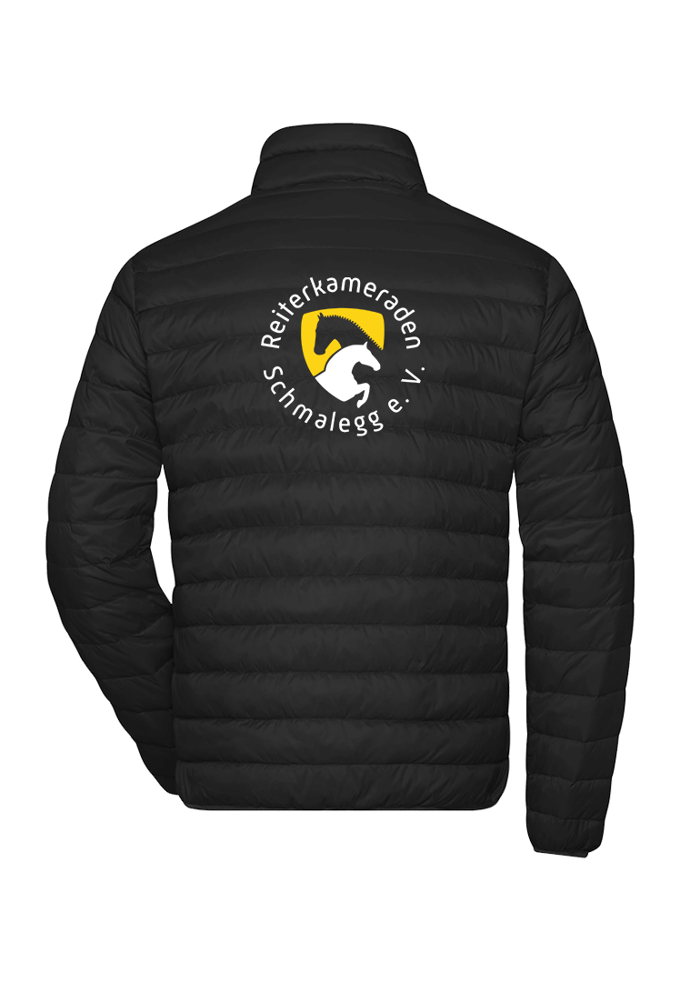 Steppjacke Herren - schwarz