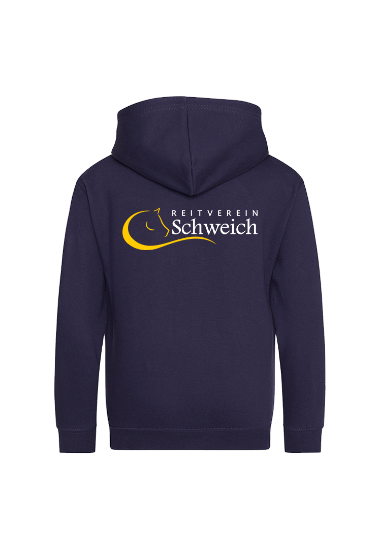 Zip-Hoodie Kinder - navy