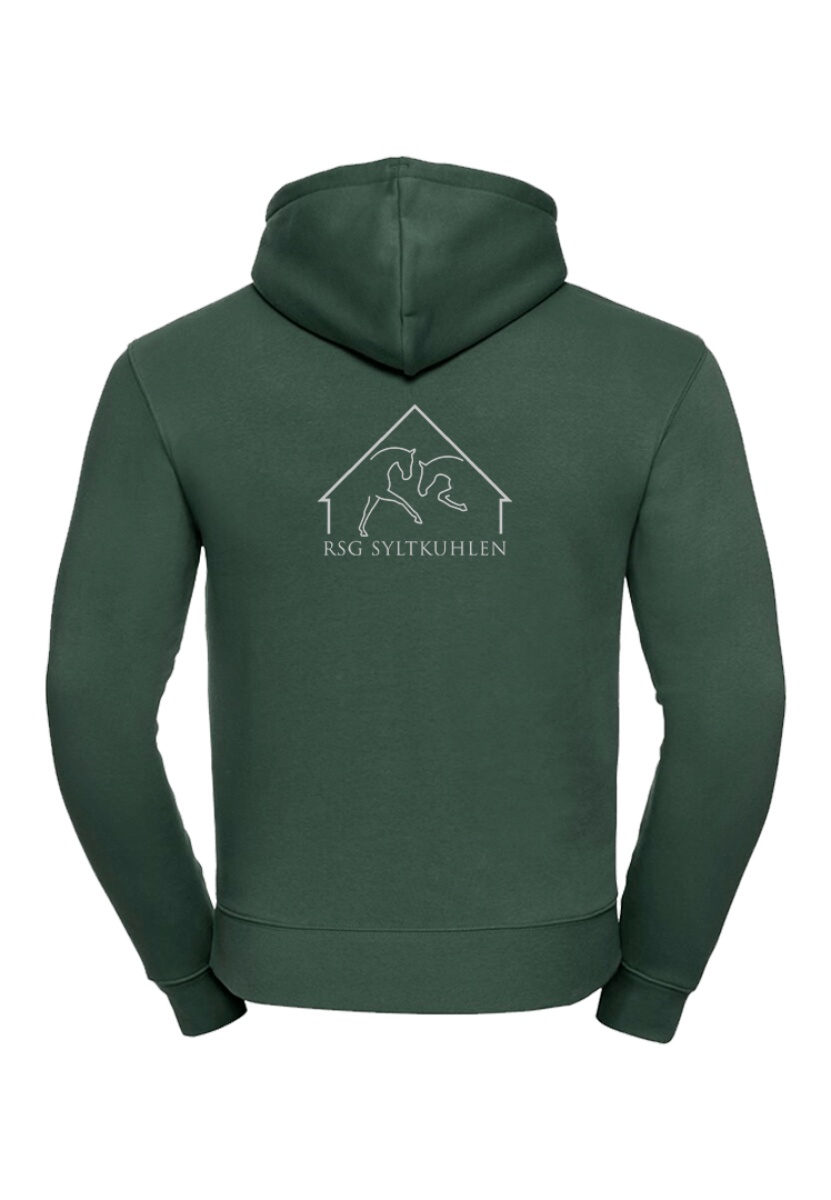 Zip-Hoodie Herren - bottle green 
