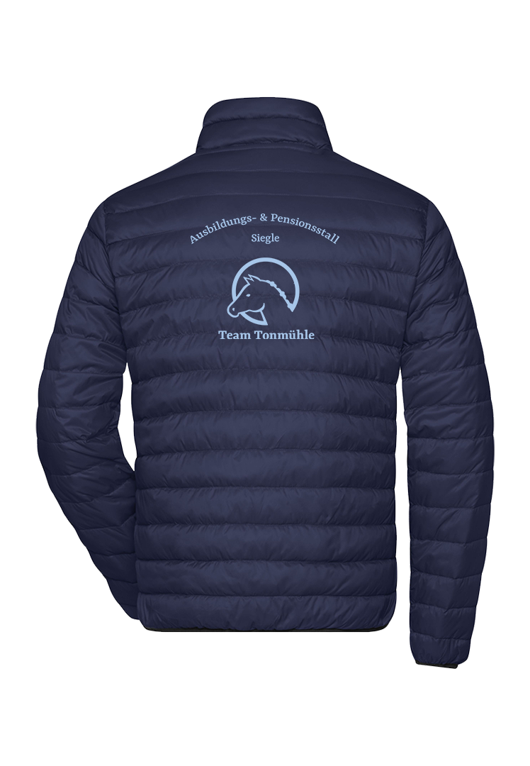 Steppjacke Herren  - navy