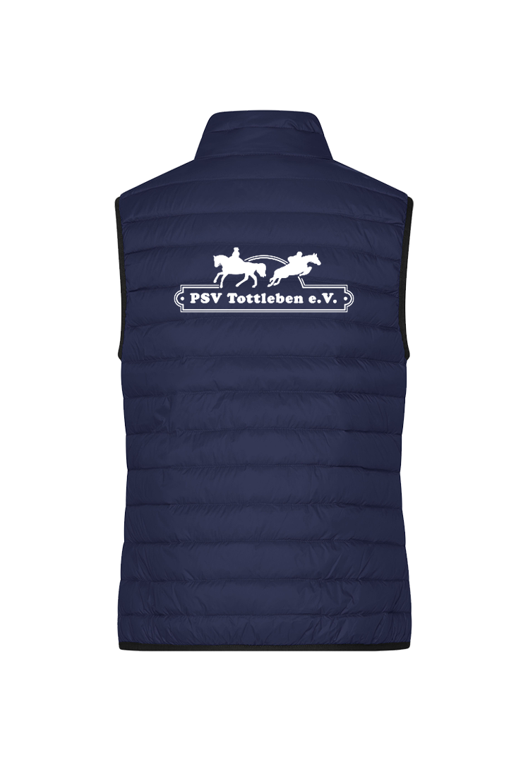 Steppweste Damen - navy