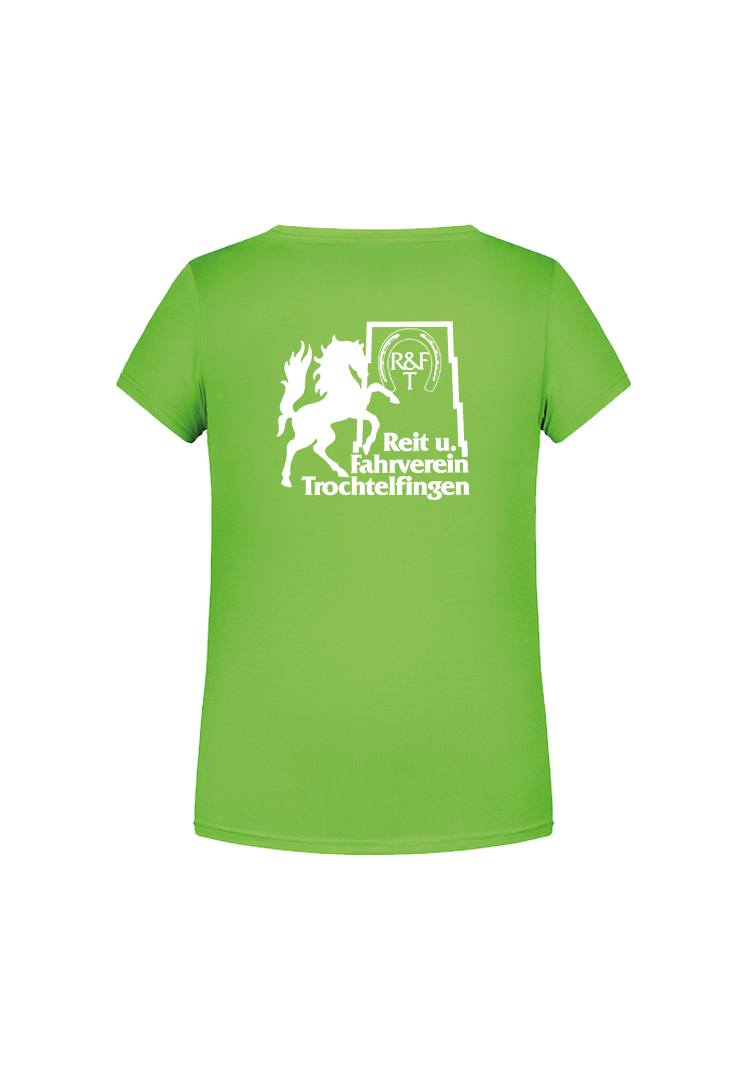 T-Shirt Kinder  - Lime green