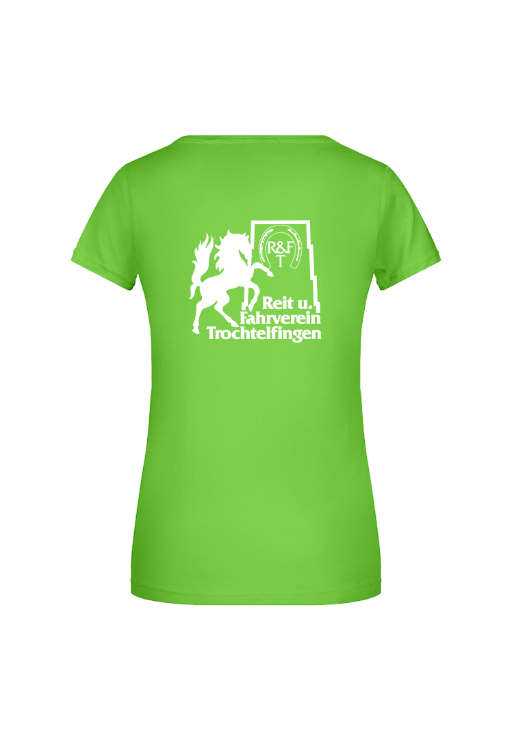 T-Shirt Damen  - Lime green