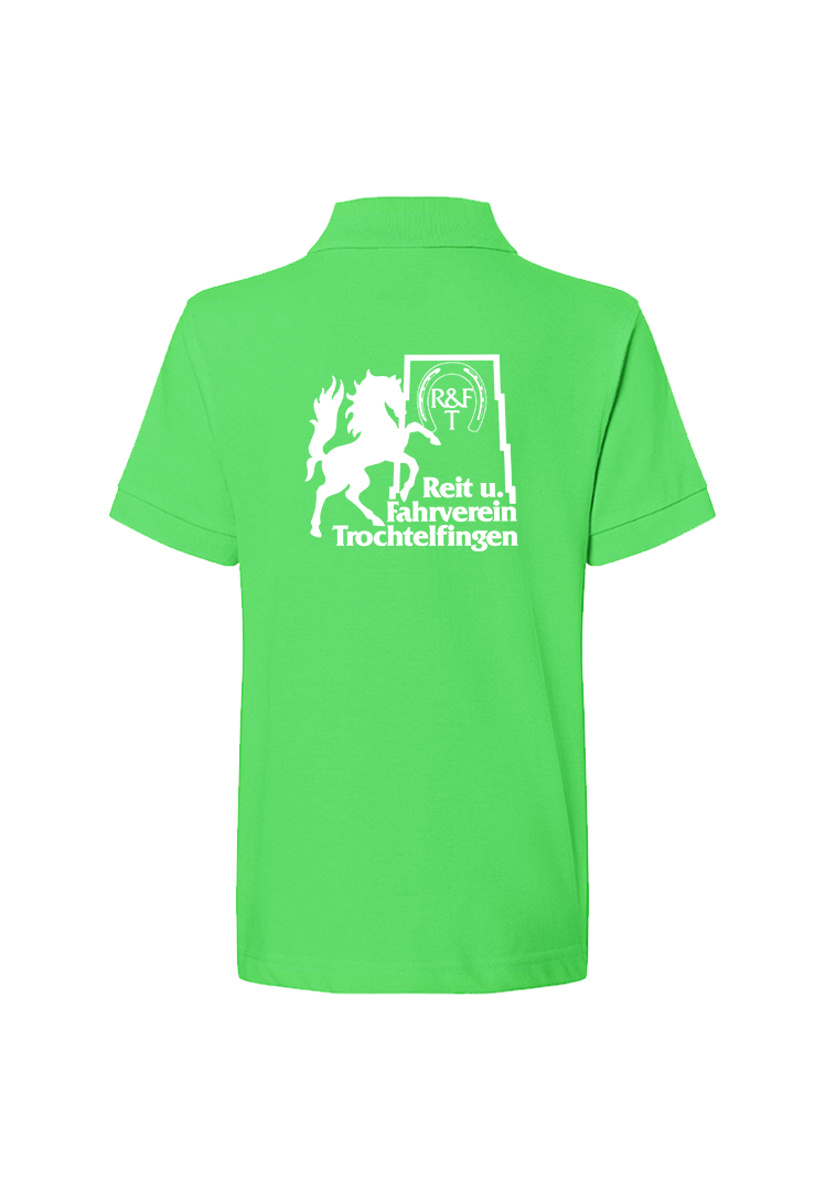 Poloshirt Kinder  - Lime green