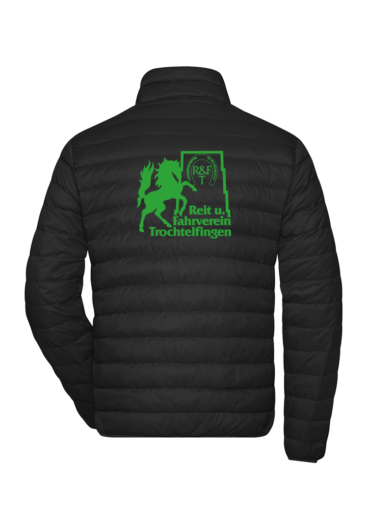 Steppjacke Herren  - Schwarz