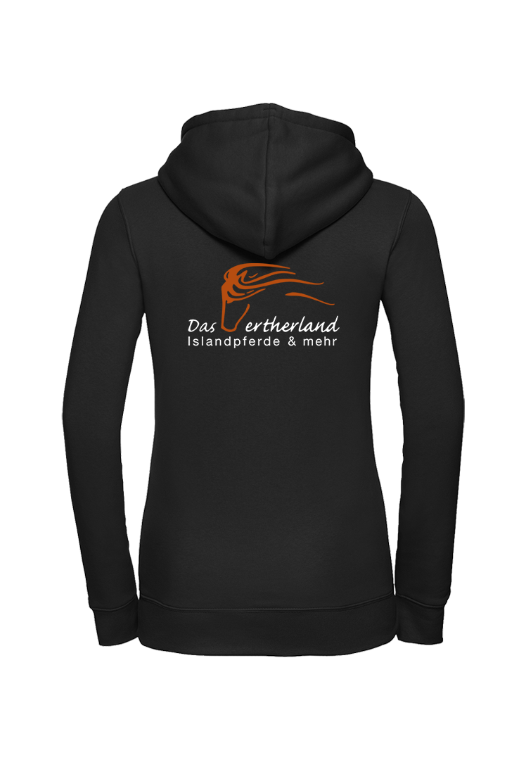 Hoodie Damen - schwarz