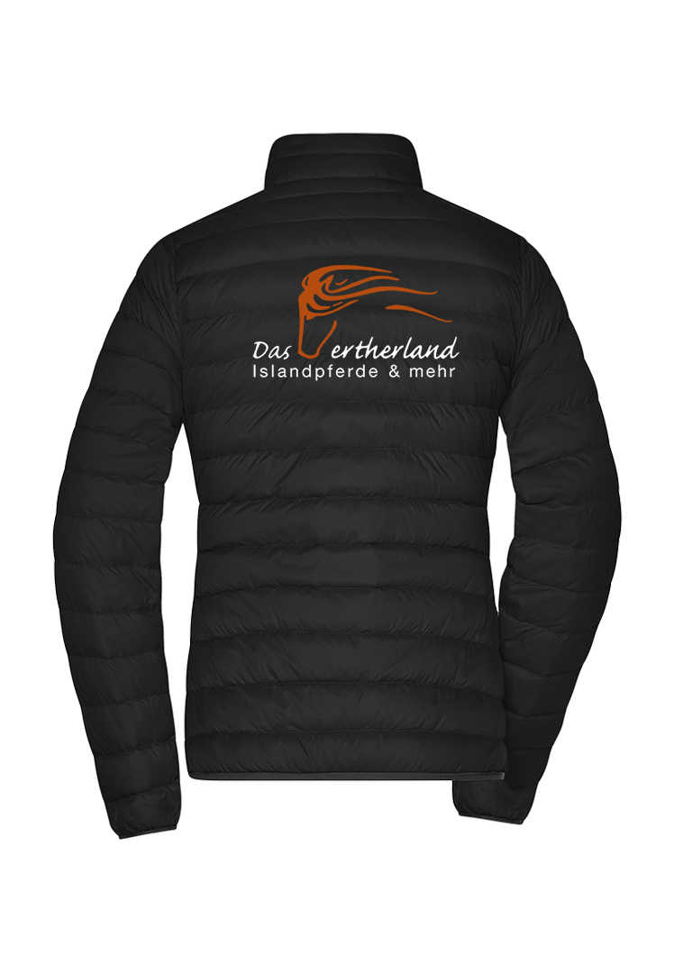 Steppjacke Damen - schwarz
