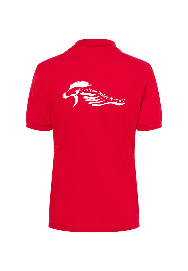 Poloshirt Showteam Damen - rot