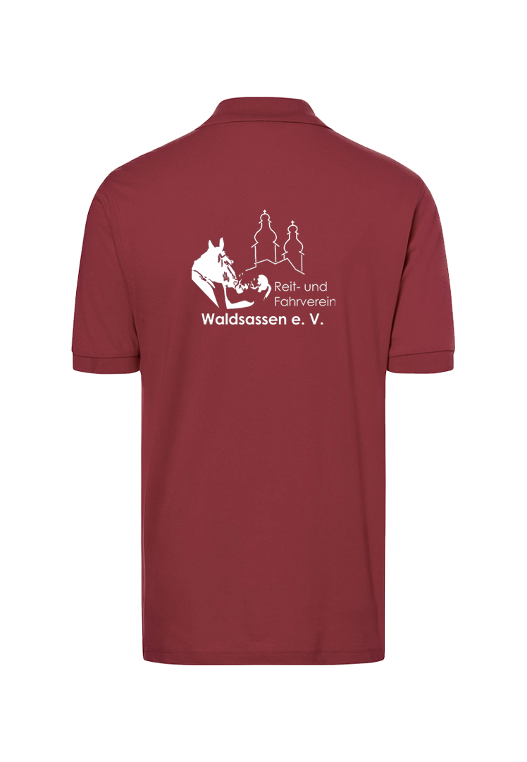 Poloshirt Herren  - wine