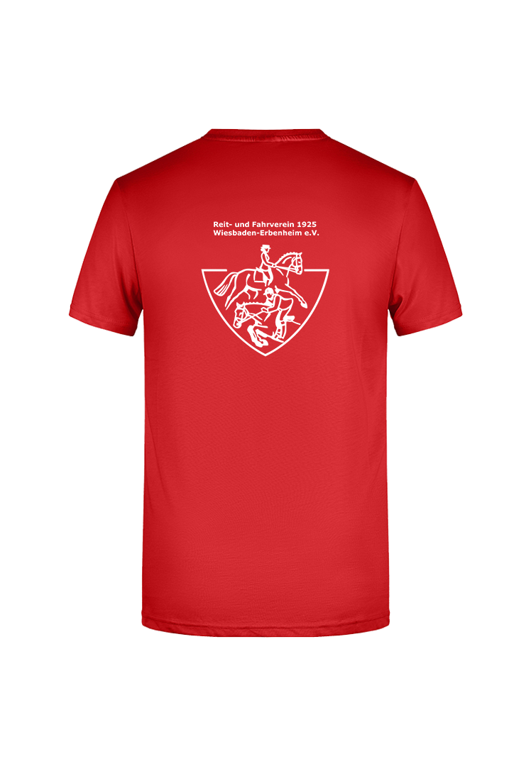 T-Shirt Herren - rot