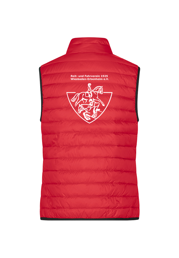 Steppweste Damen - rot