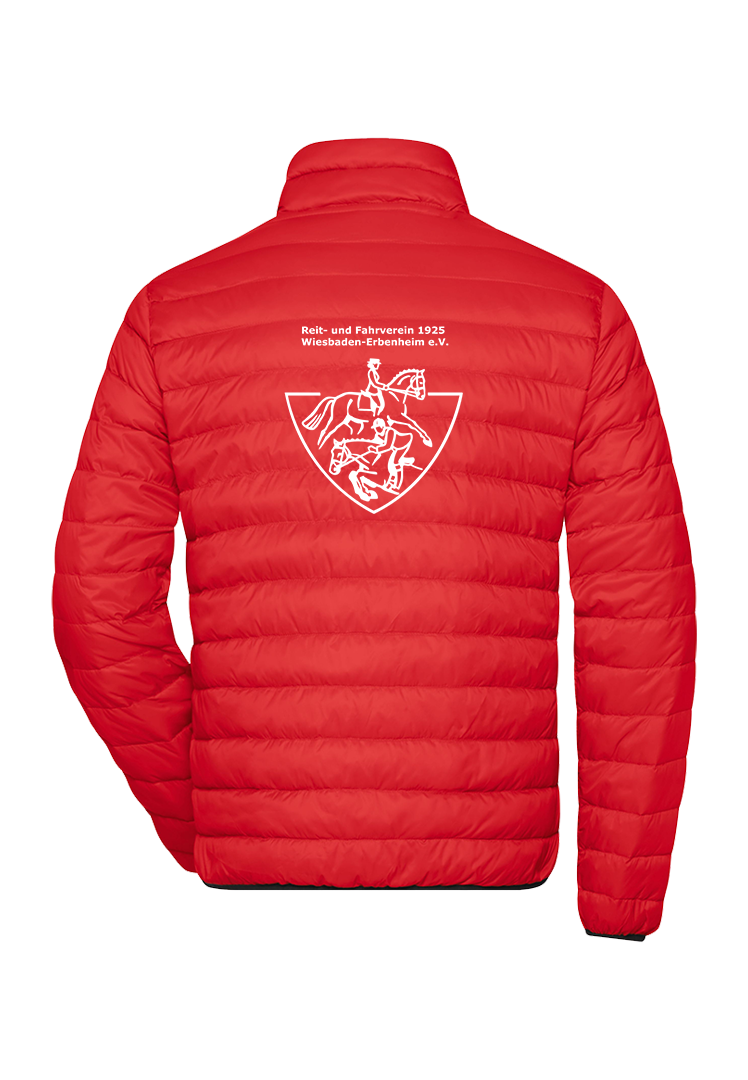 Steppjacke Herren - rot