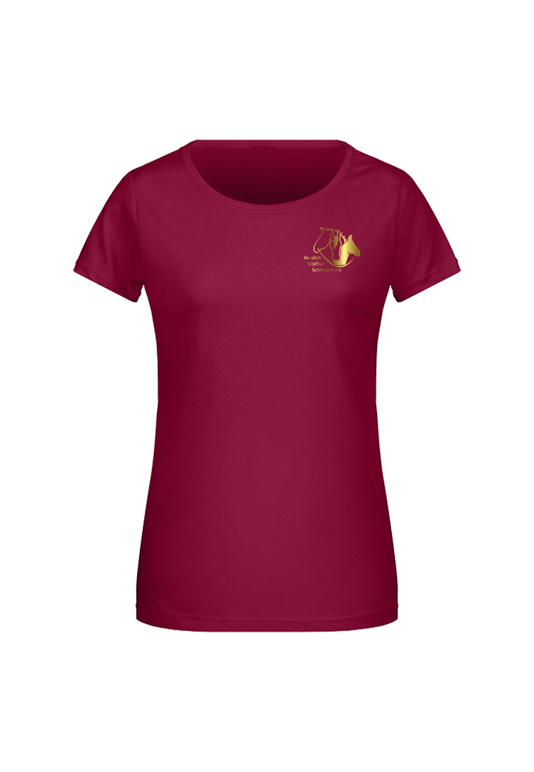 T-Shirt Damen - wine