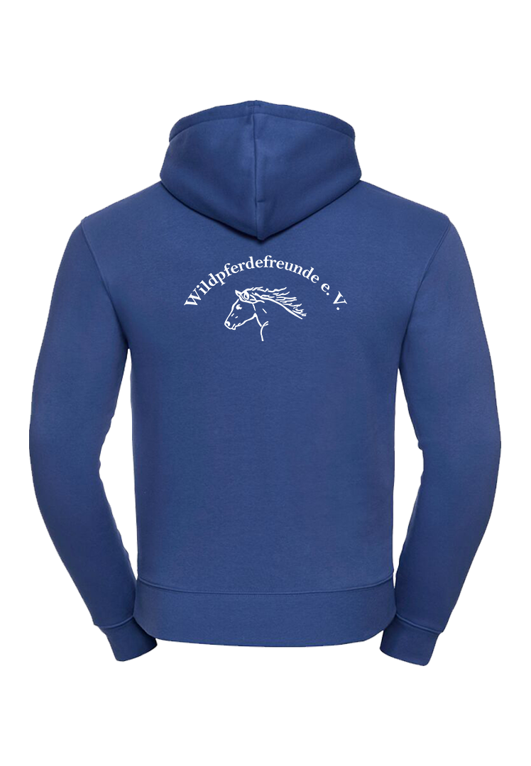 Zip-Hoodie Herren - bright-royal
