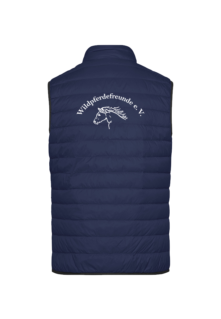 Steppweste Herren  - navy